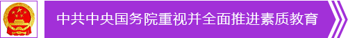 中共中央国务院重视并全面推进素质教育