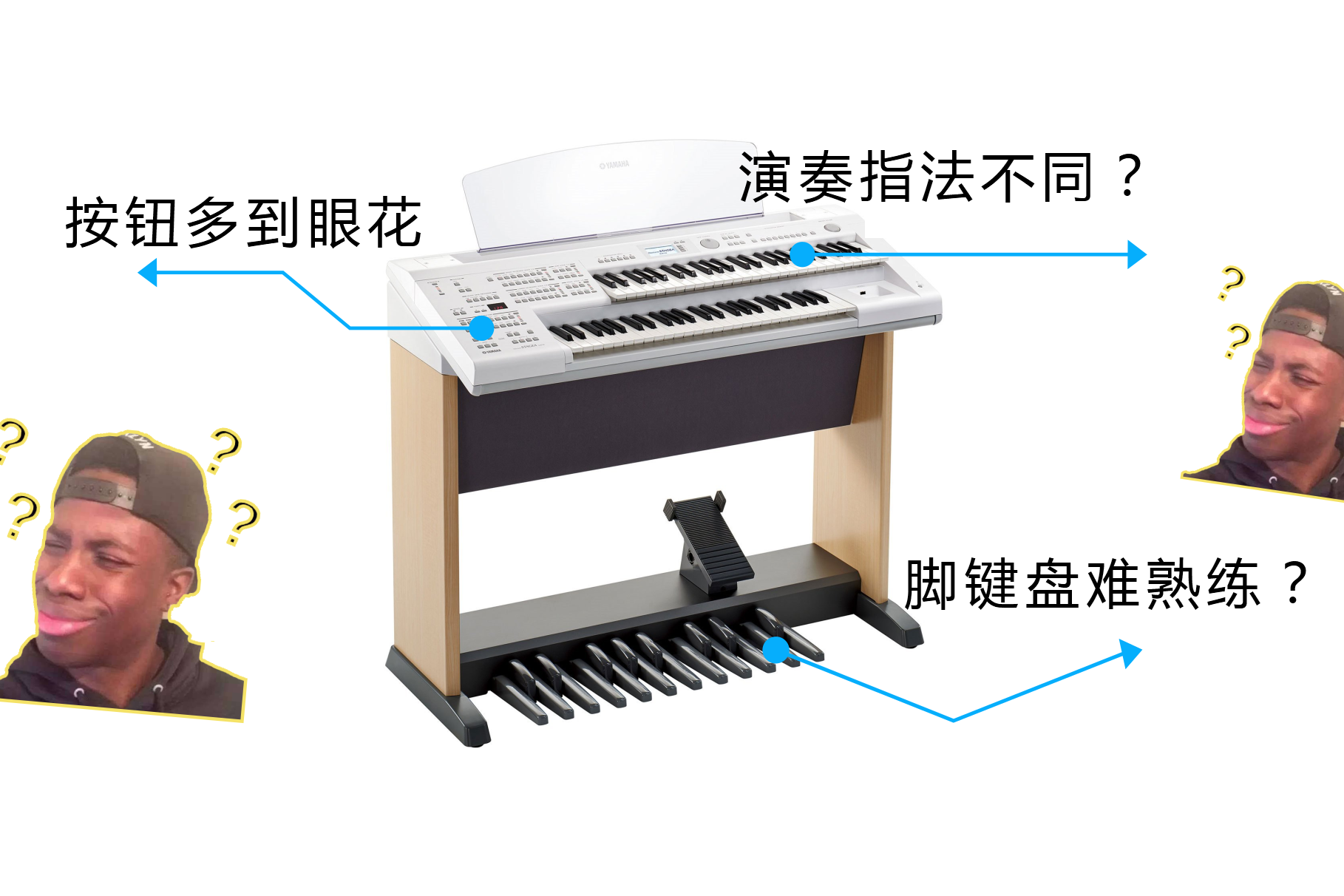 <b>若有其他键盘基础，拓展双排键教学难吗？</b>